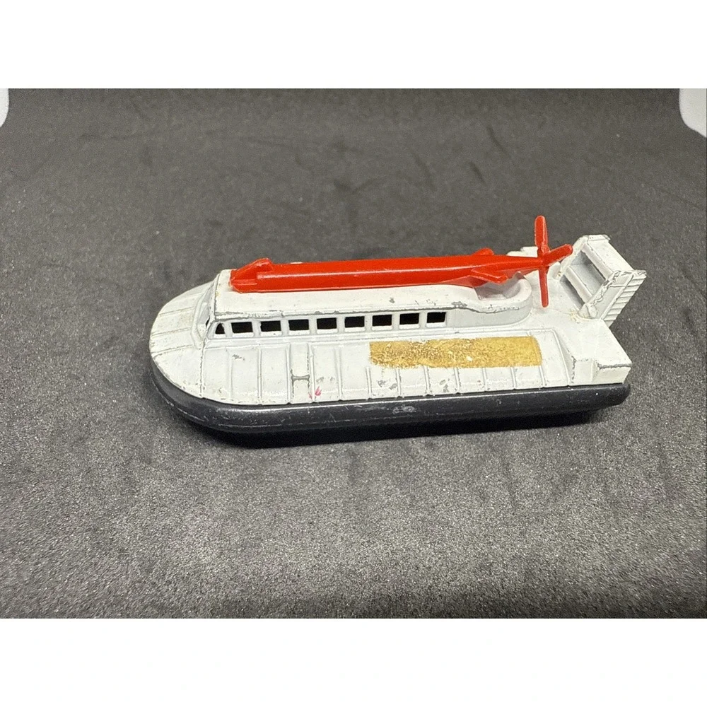 VTG 1972 Lesney Matchbox Superfast #72 & 2 Hovercraft SRN6 Diecast England HB21